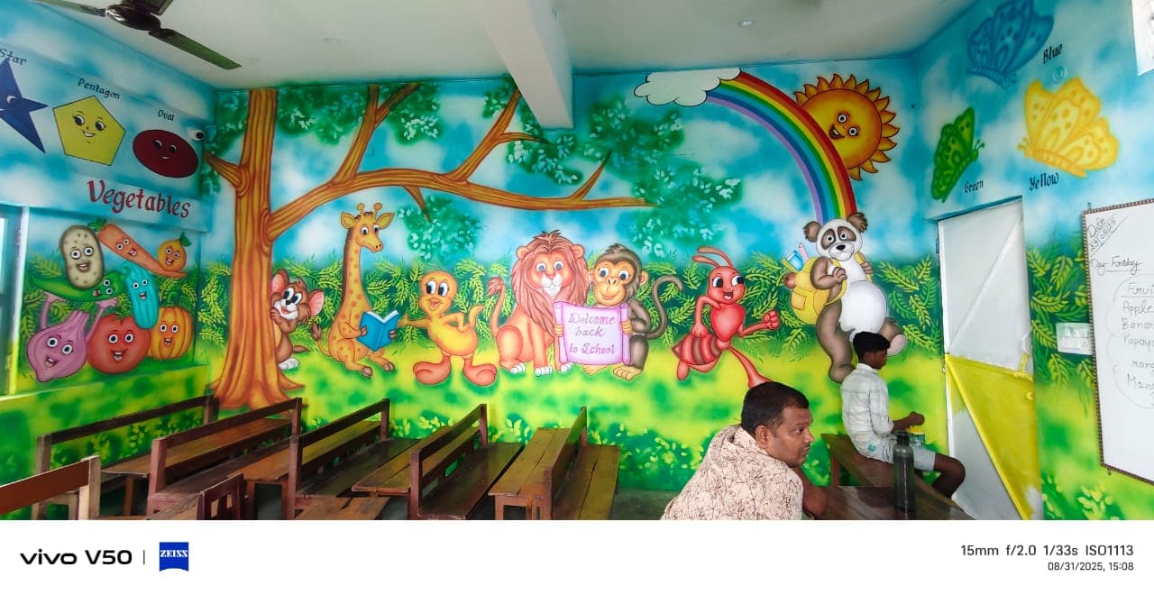 Detail Mural Painting
